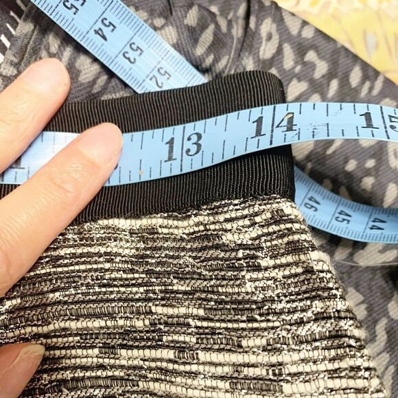 Kate Spade New York Kylie Skirt Black Silver Cream - Picture 6 of 11